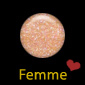Femme - Gold with Peach Reflection