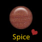 Spice  Sheer Shimmery Brown