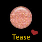 Tease - Semi-Sheer Reddish Brown with Gold Reflection