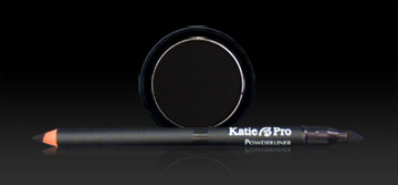 Black Eye Liner Set: Powder and Pencil